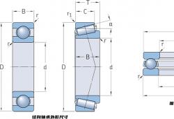 SKF轴承标准化外形尺寸简介